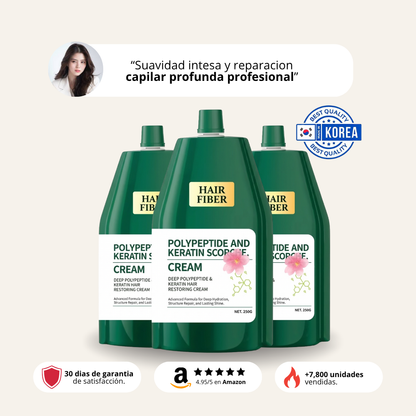 Crema Keratina Gurantag - Alisado perfecto desde casa